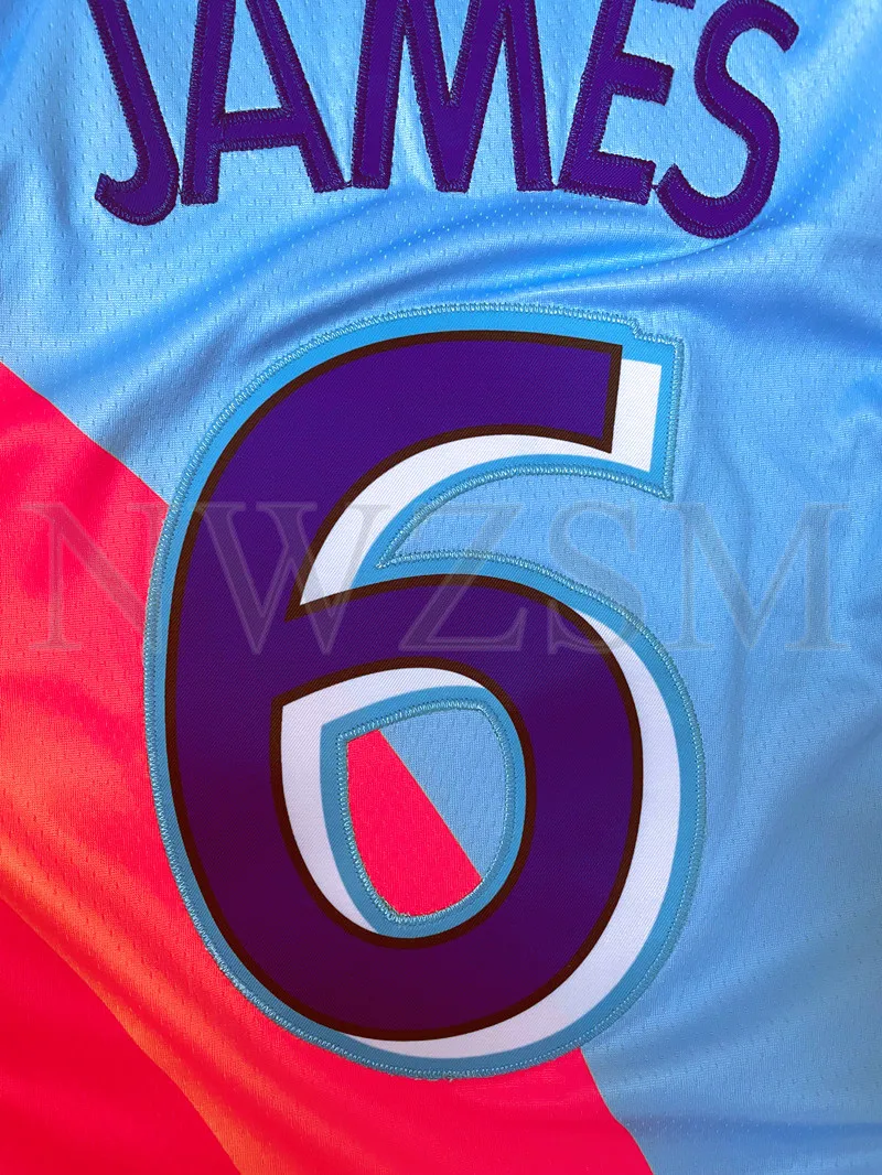 high end embroidery space jam 2 6 movie tune squad basketball jersey set sports air sleeve shirt singlet uniform free global shipping