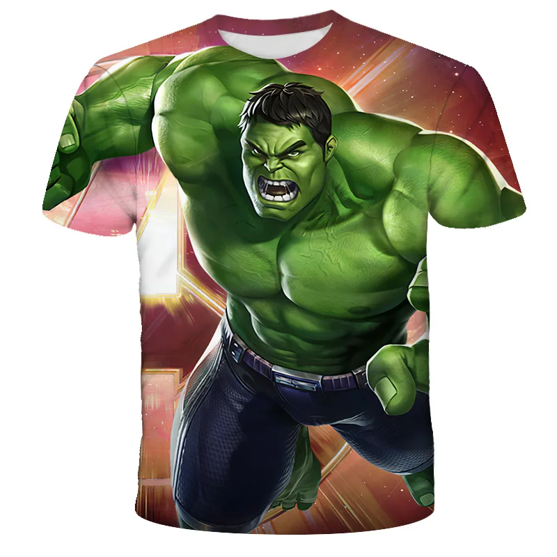 

2021 best selling T-shirt children's boys fashion clothing summer short sleeve girls top T-shirt children's superhero clothing c