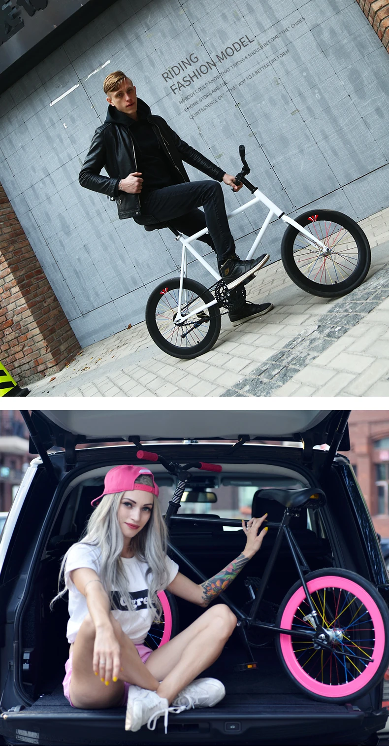 X-Front бренд углеродистая сталь 20 дюймов колеса задние педали тормоза fiets fixie женский дорожный велосипед фиксированная передача детский велосипед