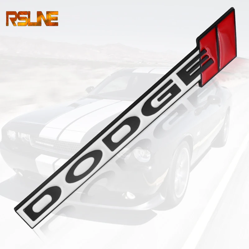 3D Металлическая Автомобильная наклейка эмблема значок для Dodge Challenger RAM 1500