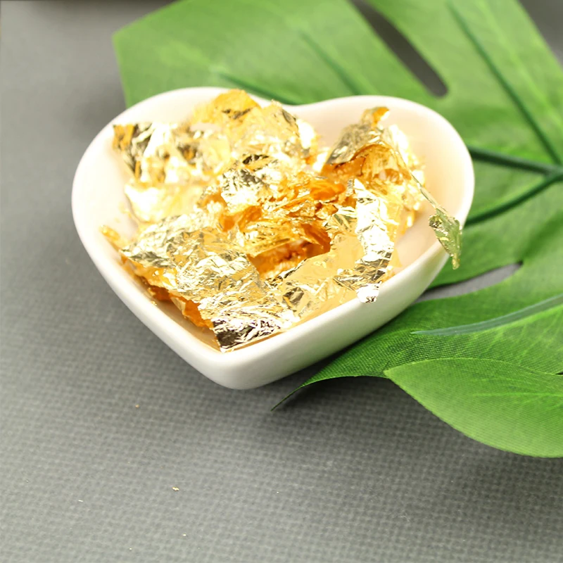 5 шт. имитация золотой/серебряной фольги крафт-бумага для творчества Лист Листья