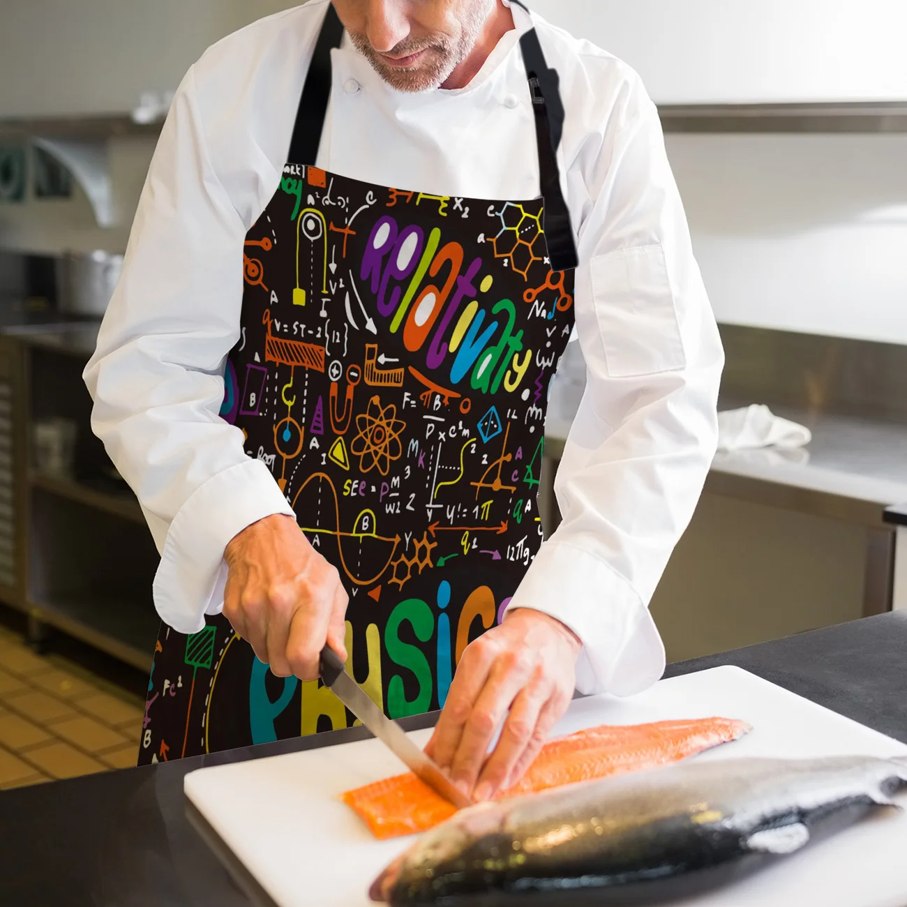 Кухонный Фартук Физика Наука академическая алгебра формула без рукавов Фартуки