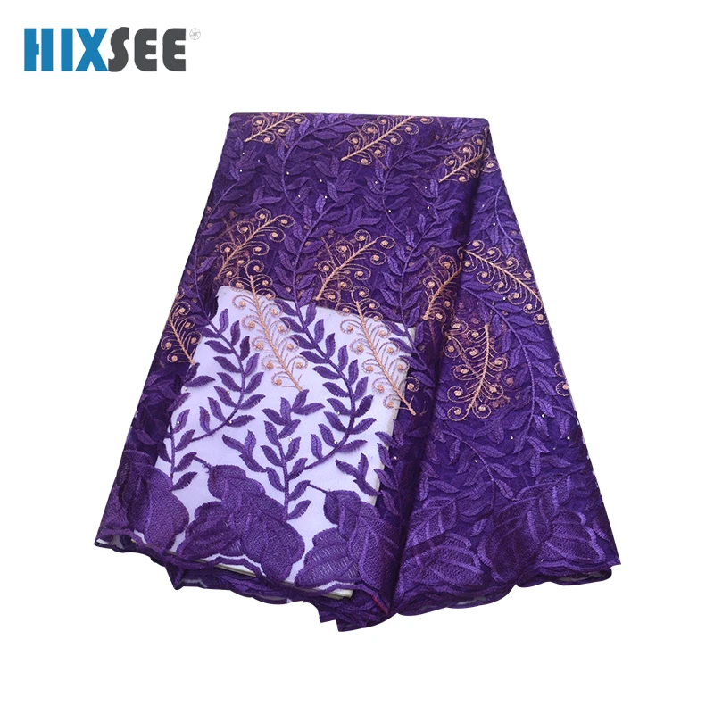 Чистая кружевная ткань 2019 вышитая бисером тюль французское кружево Материал