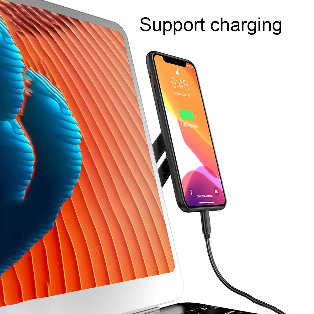 Магнитный держатель для телефона фиксированный монитор ноутбука алюминиевый