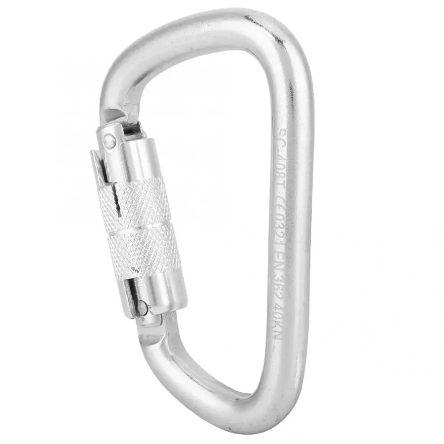 Профессиональный безопасный карабин для скалолазания с автоматической