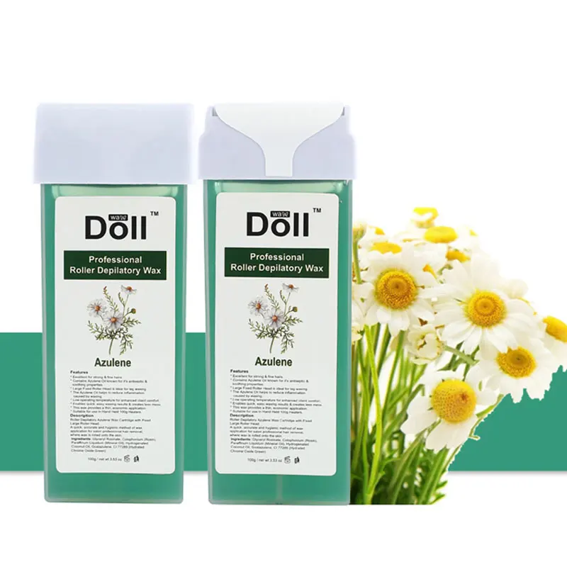 100 г Цветочный Сладкий роликовый эпиляционный воск полоски для удаления волос