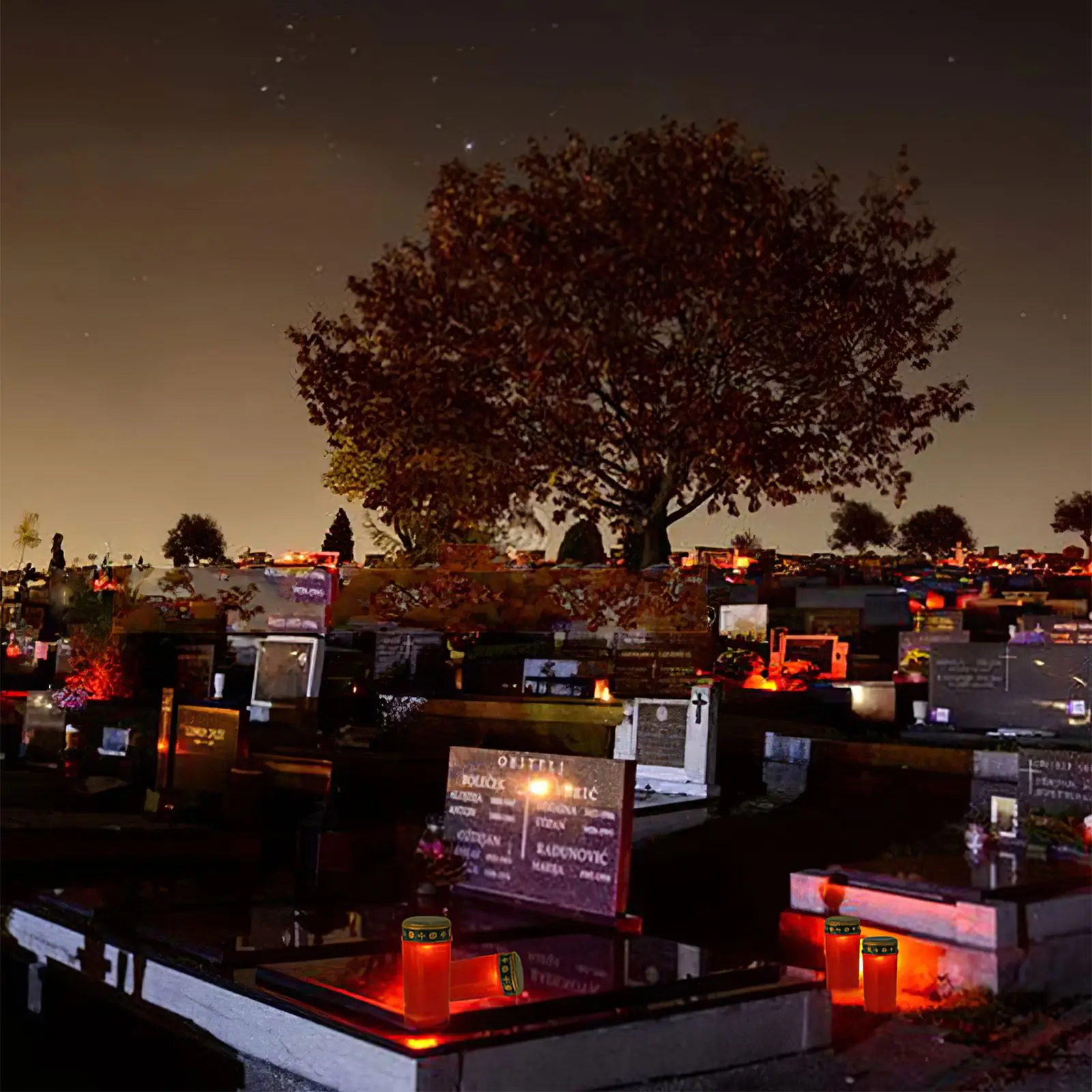 Солнечный грубые светильник IP44 Водонепроницаемый сад Кладбищенский фонарь