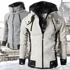 2020 чрезвычайно удобная куртка для осени и зимы, мужская повседневная Уличная ветровка с капюшоном, куртка N66