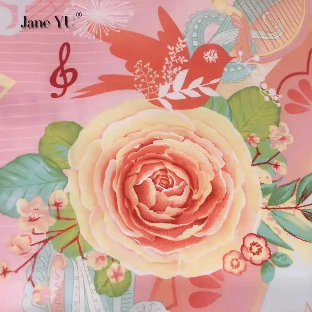 Набираемая фуанна длинная Штапельная хлопчатобумажная шерстяная постельная