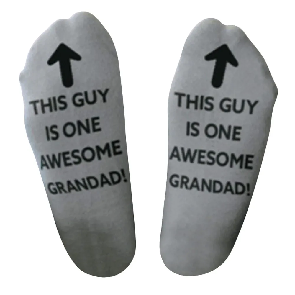 Носки Sagace и зимние с надписью шикарная дата повседневные забавные удобные