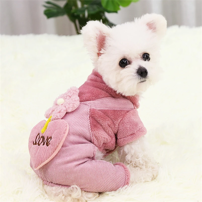 

Cute Dog Hoodie Winter Pet Dog Clothes For Dogs Coat Jacket Cotton Ropa Perro French Bulldog Clothing For Dogs Pets Clothing Pug