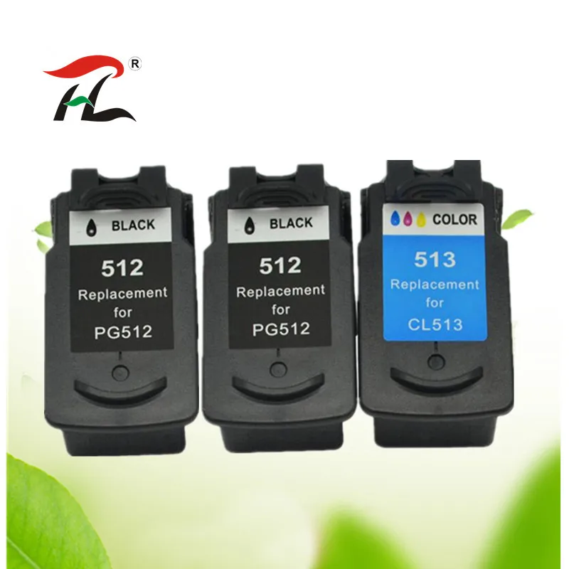 

PG512 CL513 Ink Cartridge Replacement for Canon PG 512 CL 513 512XL Pixma MP240 MP250 MP270 MP230 MP480 MX350 printer