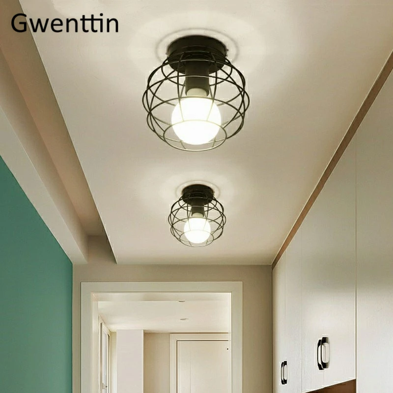 Железные светодиодсветодиодный потолочные светильники в скандинавском стиле