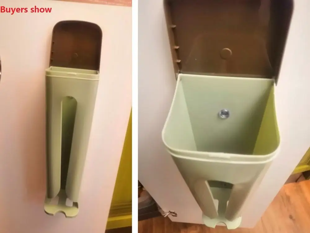 Корзина для хранения пластиковых пакетов дозатор домашнего настенного