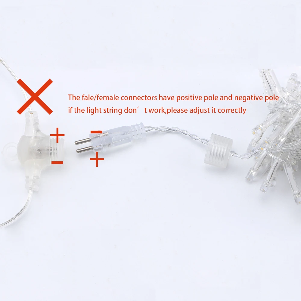 4x1 5 м Соединительная светодиодная гирлянда изящные свадебные светильники струна