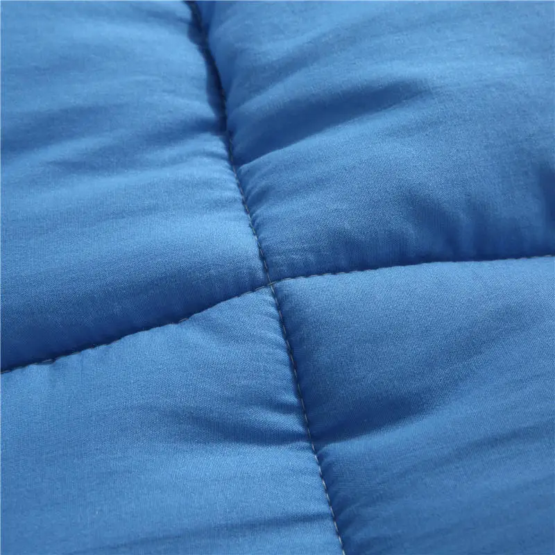 

High Quality Down Velvet Quilt Solid Color Four Seasons Comforter Five Star Hotel Duvets for Home Textile Bedding Quilts Blanket