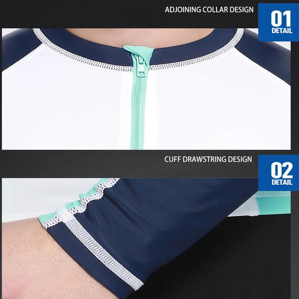 Women's Neoprene Scuba Diving Wetsuits Tops Water Sports Wetsuit Jacket Zipoer Surfing White Suit 0F# | Спорт и развлечения