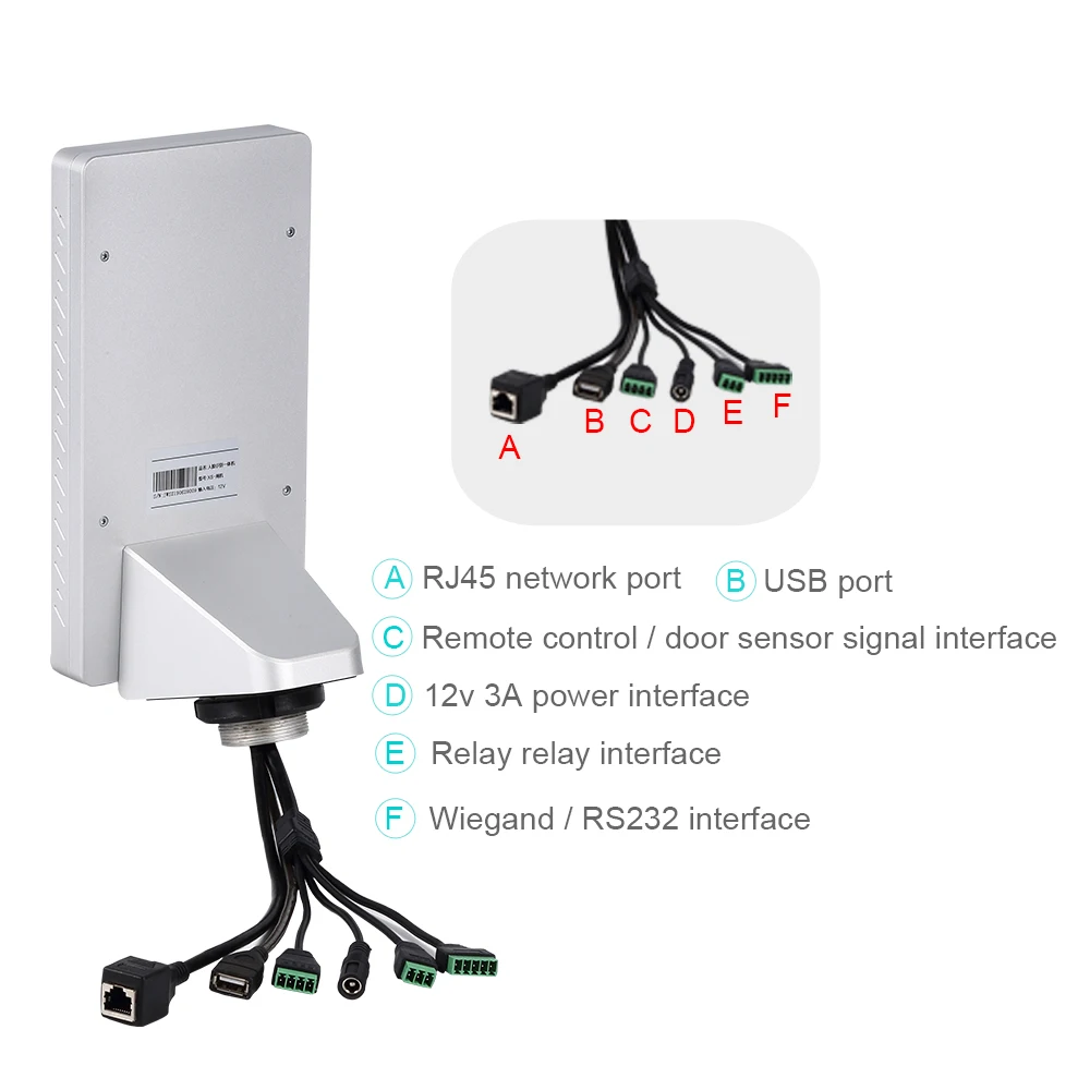 F5 ZJ офлайн USB RJ45 wifi Bluetooth камера с распознаванием лица|Устройство распознавания