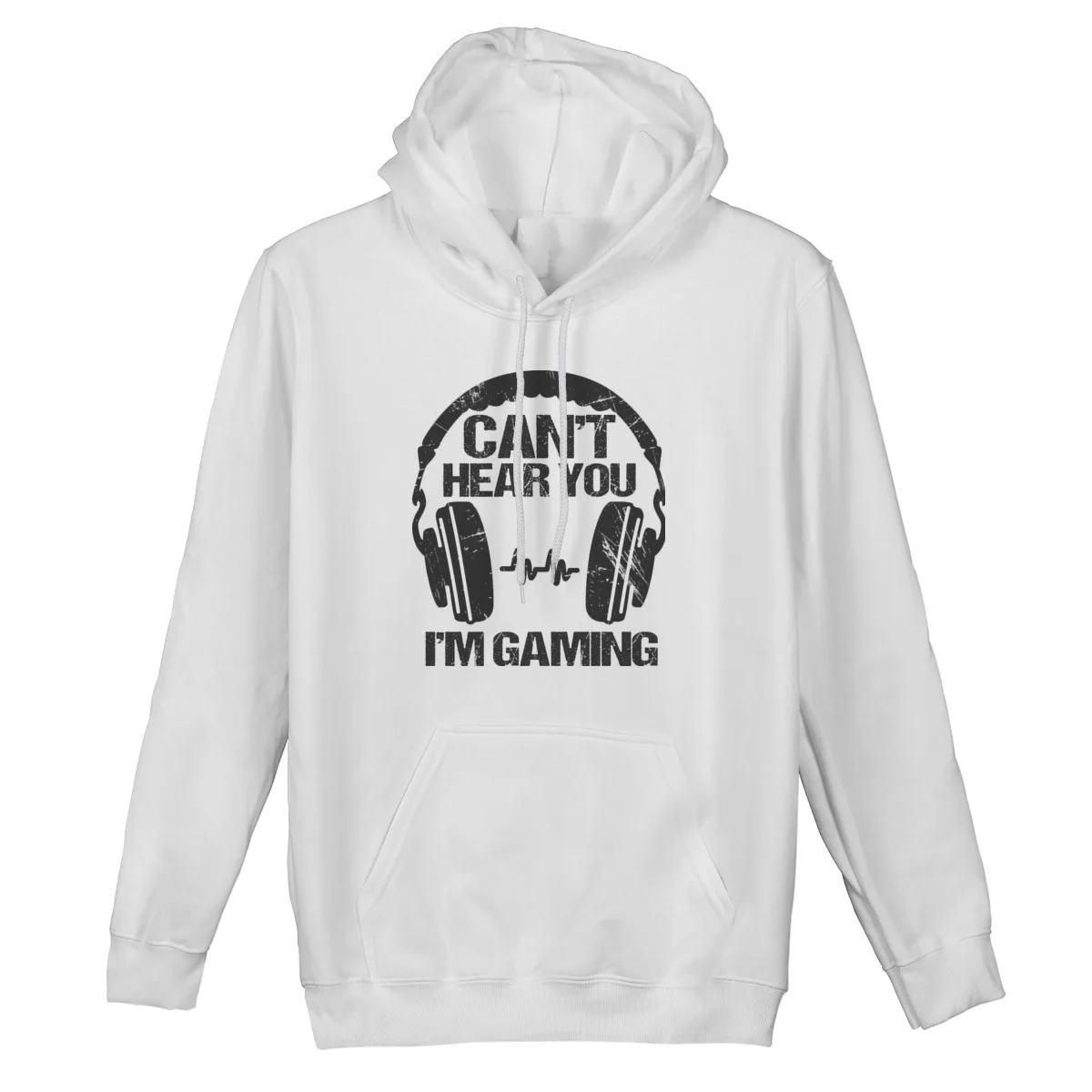 

Men's Hoodie Can_t Hear You I_m GamingFashion Games Punk Anime Tops Sweat Homme 36923