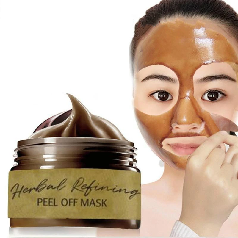 

120ml Remove Blackhead Cleaning Mask Peel-off Mask Herbal Refining Beauty Tearing Pores Shrink Skin Care