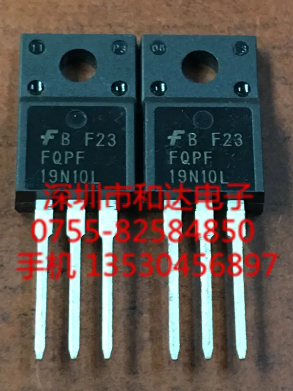 

FQPF19N10L TO-220F 100V 13.6A