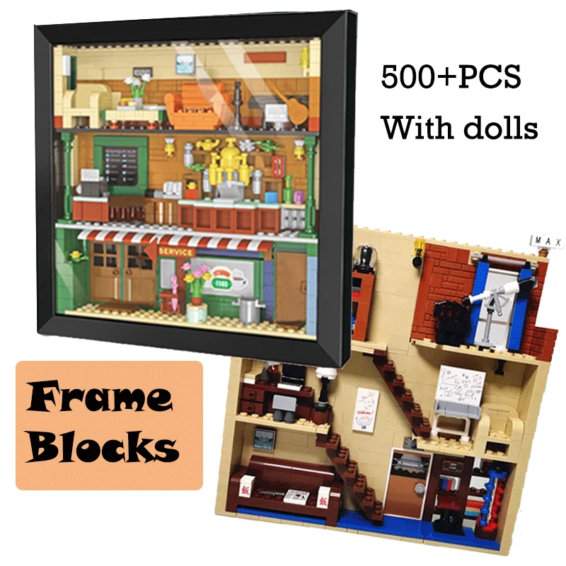 Juego de bloques de construcción 3D para niños y adultos, juguete de ladrillos para decoración de paredes, juguetes para niños y adultos