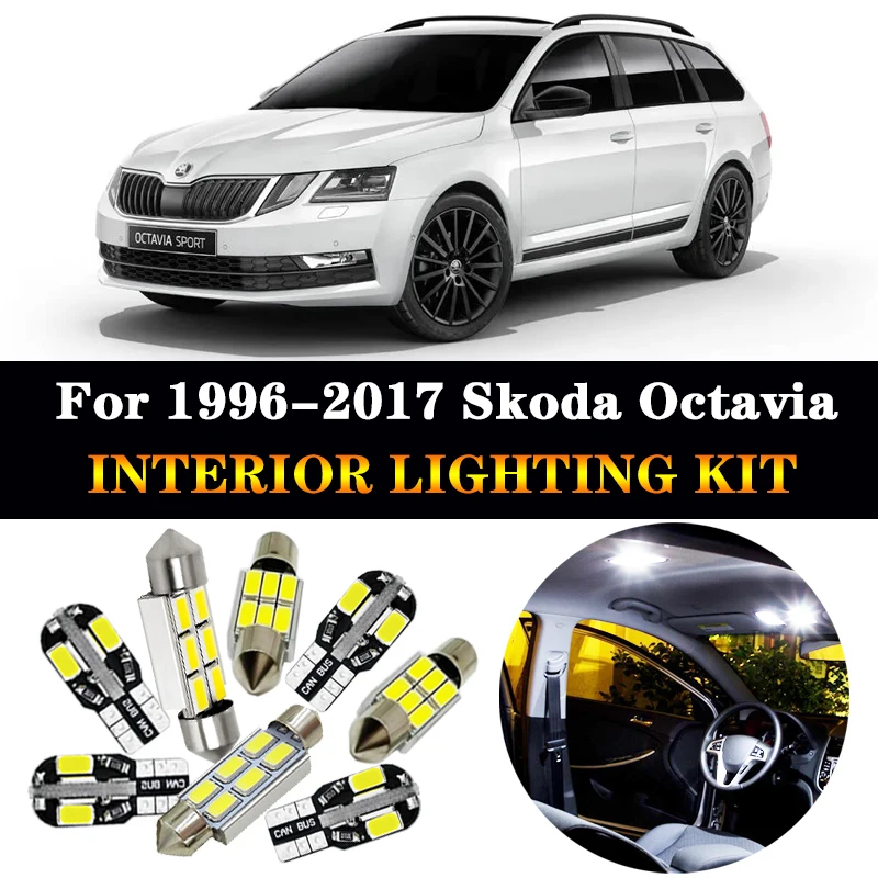 Идеальные белые светодиодные с Canbus лампа внутреннего купола карта освещения