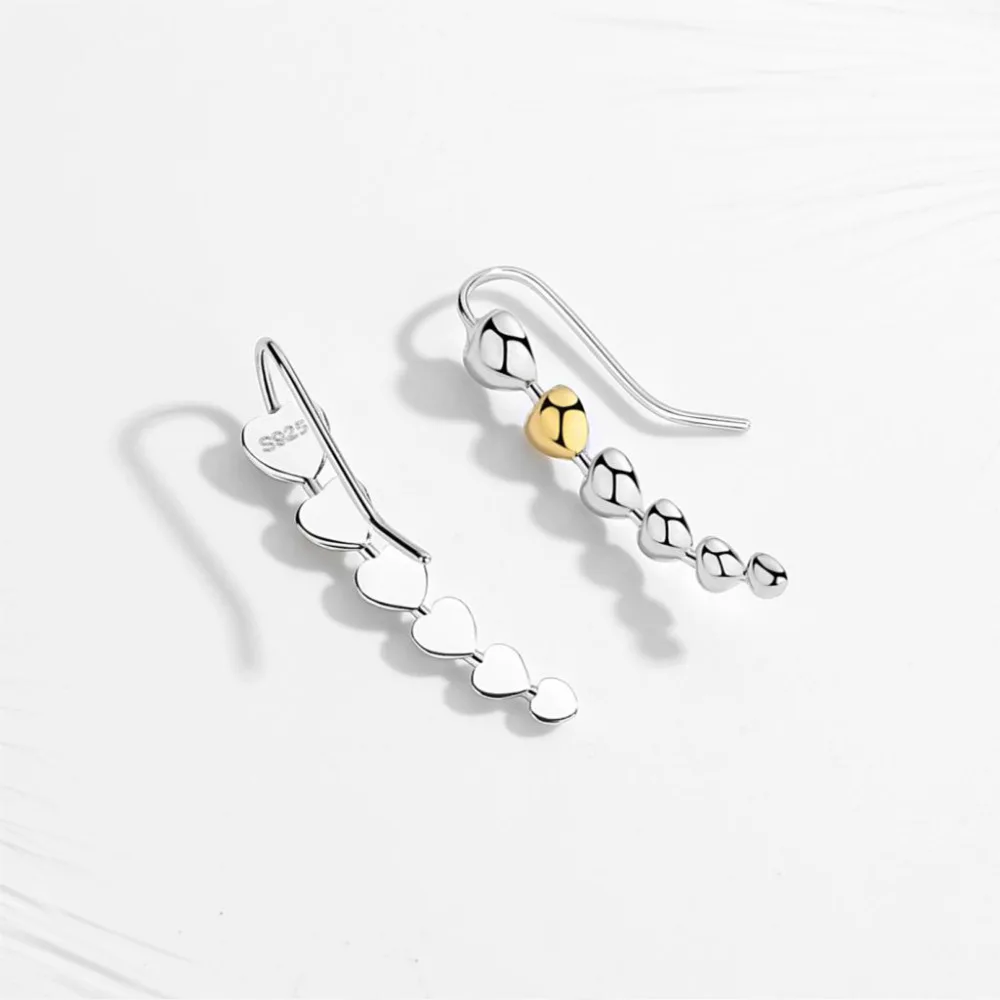 TONGZHE новые летние длинные серьги в форме сердца любовь для женщин Аутентичные