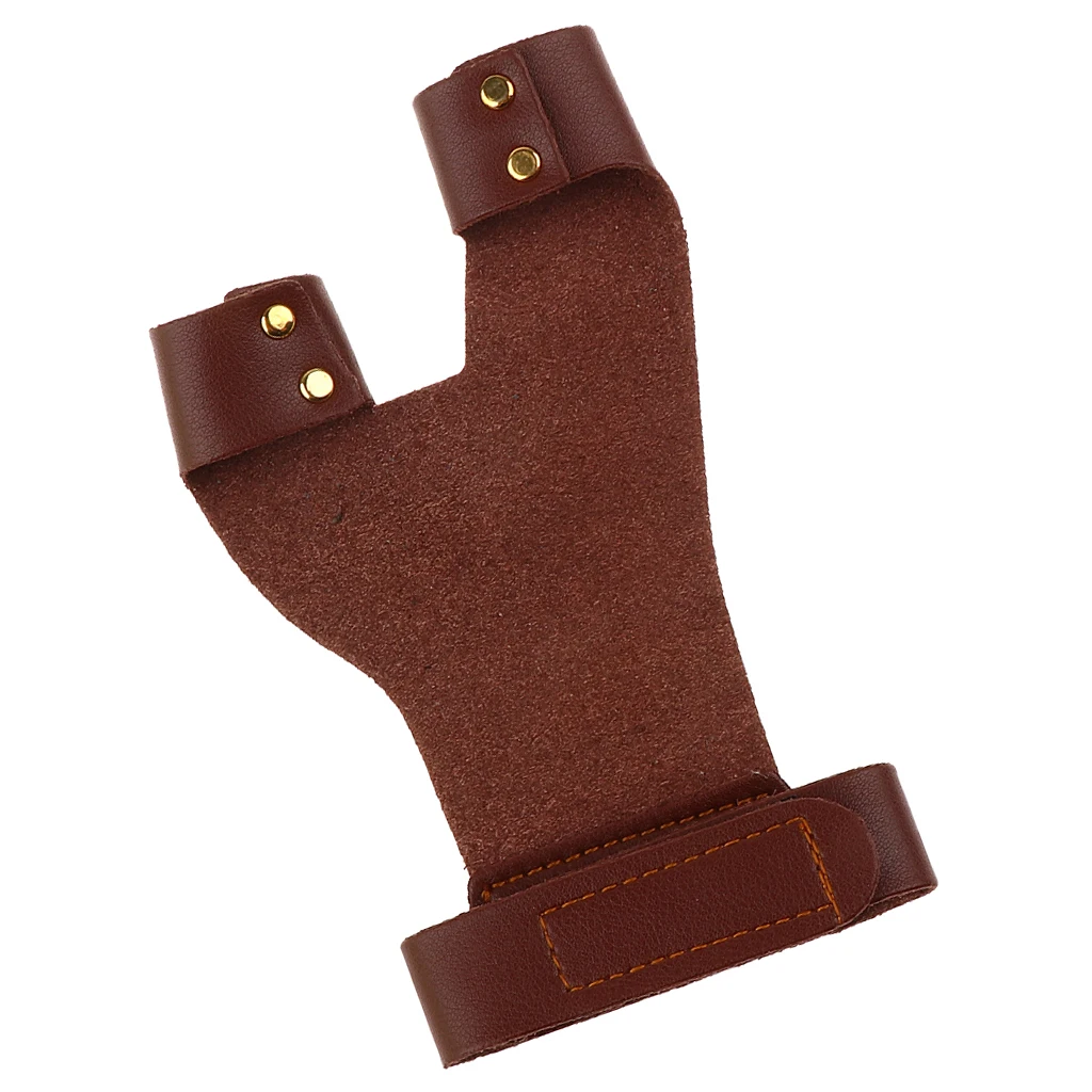 Longbow лук рука 2 пальца перчатки протектор стрельба из лука защита на охоте