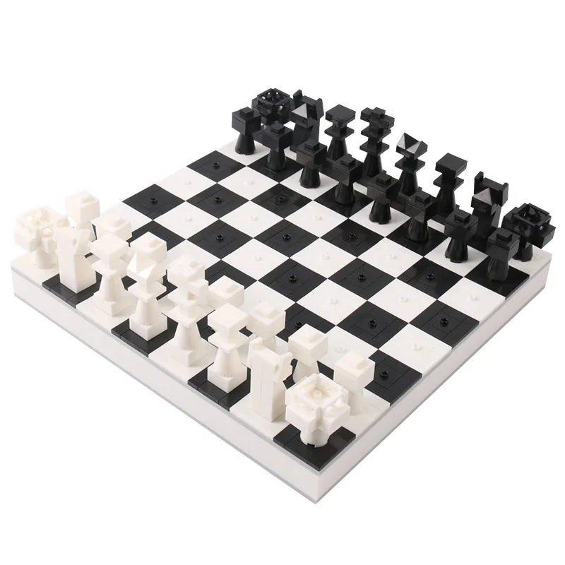 Новое поступление набор строительных блоков для международных шахматных