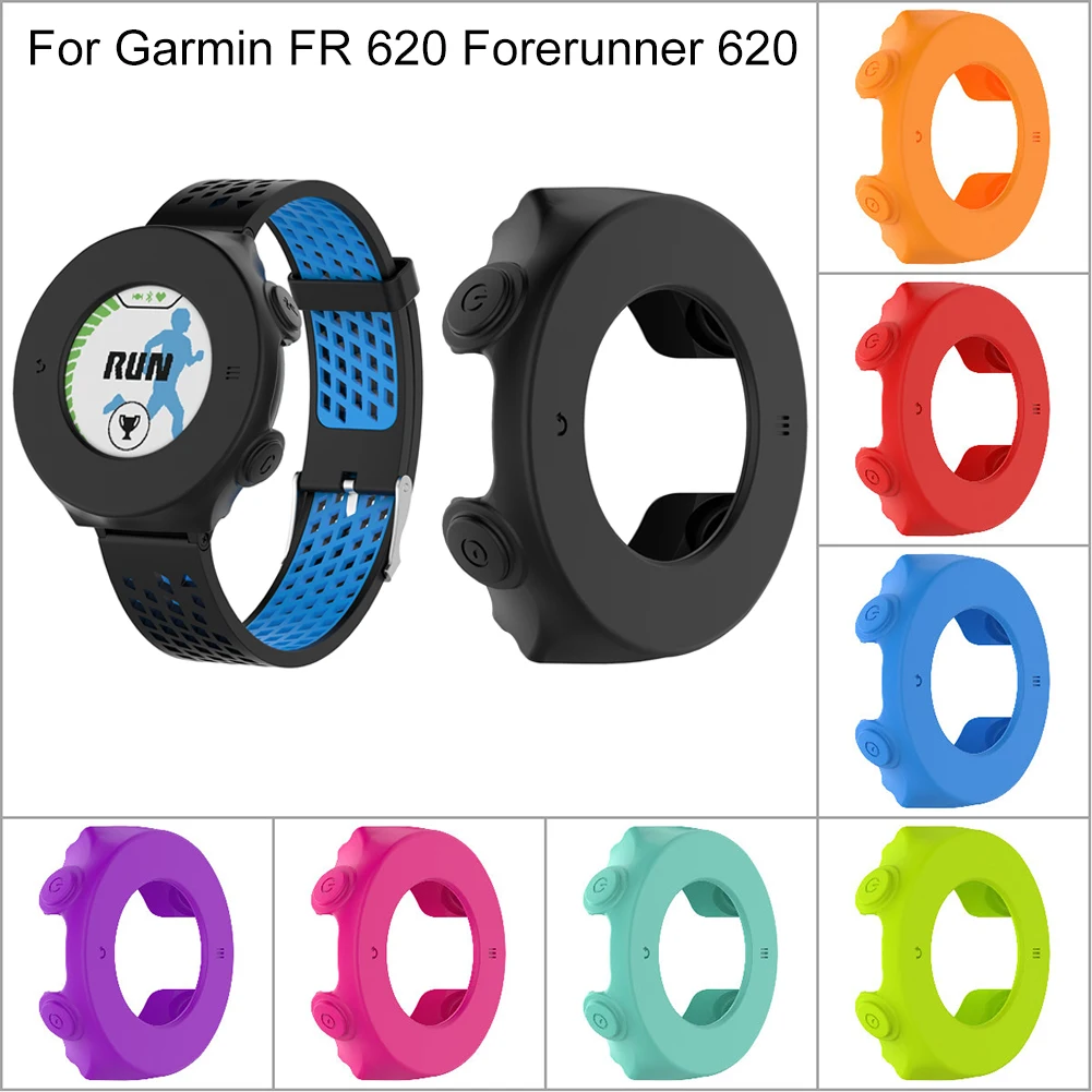 

2 шт., силиконовый защитный чехол для спортивных часов Garmin FR 620 620 GPS