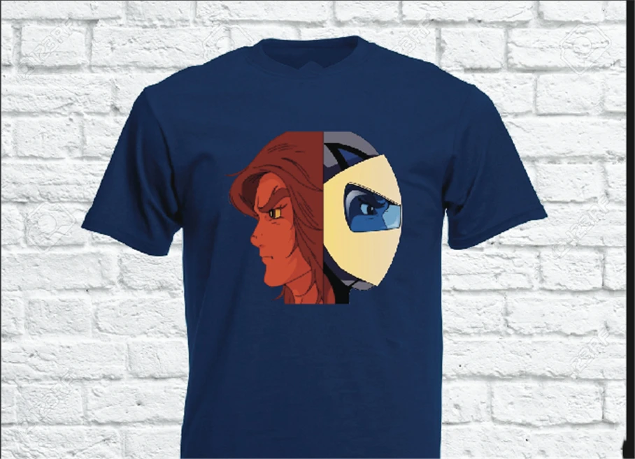 Футболка без фруктов ткацкого станка атарус аннеес 80 винтажная Goldorak IDE Cadeau