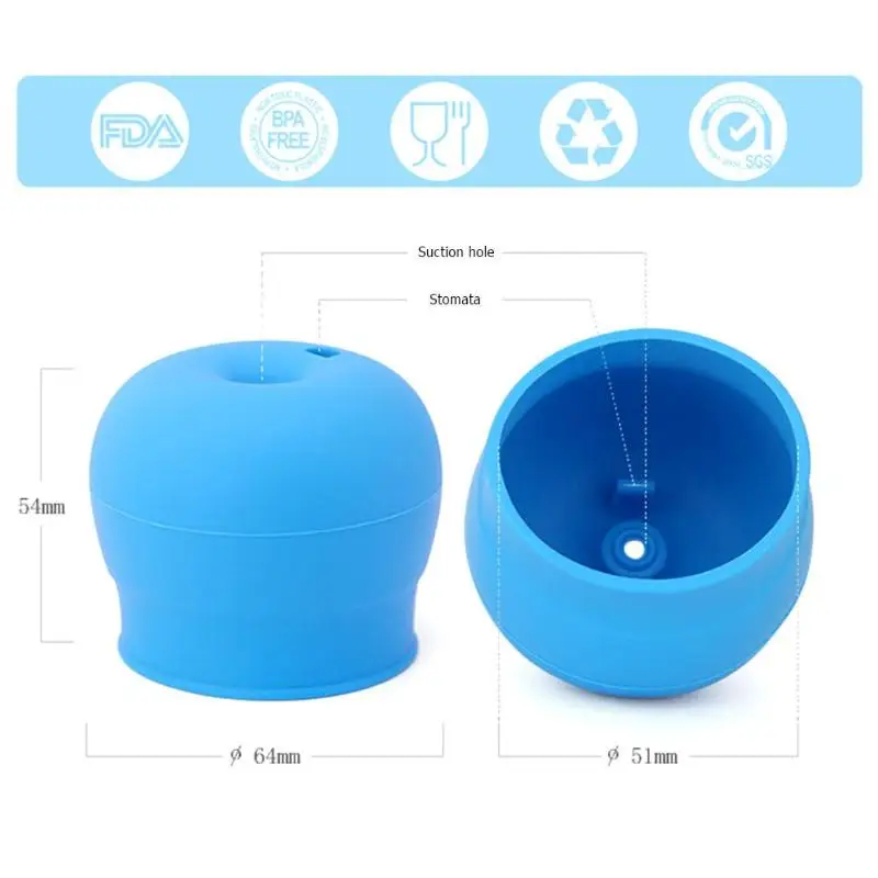 Герметичная крышка для чашки силиконовая карамельного цвета герметичные