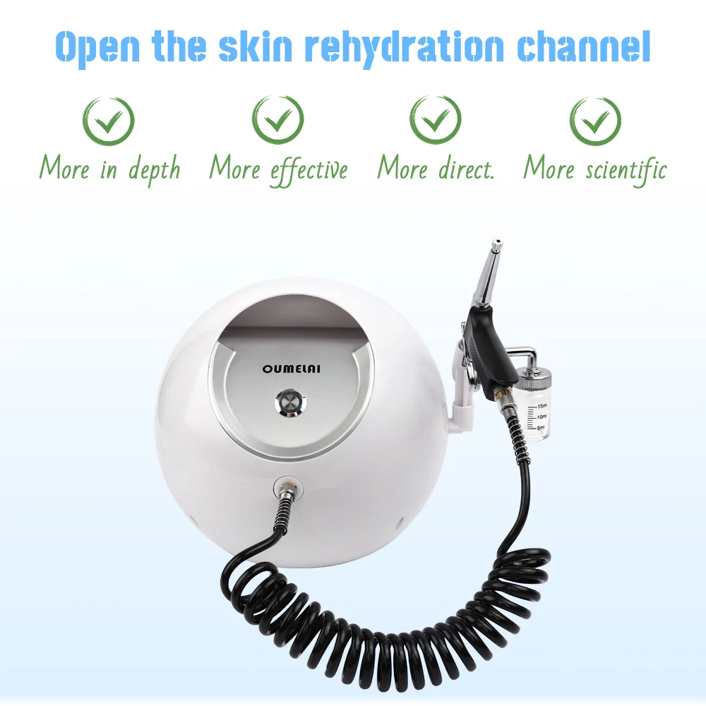 Портативный распылитель для лица с водяным кислородом увлажнение омоложение