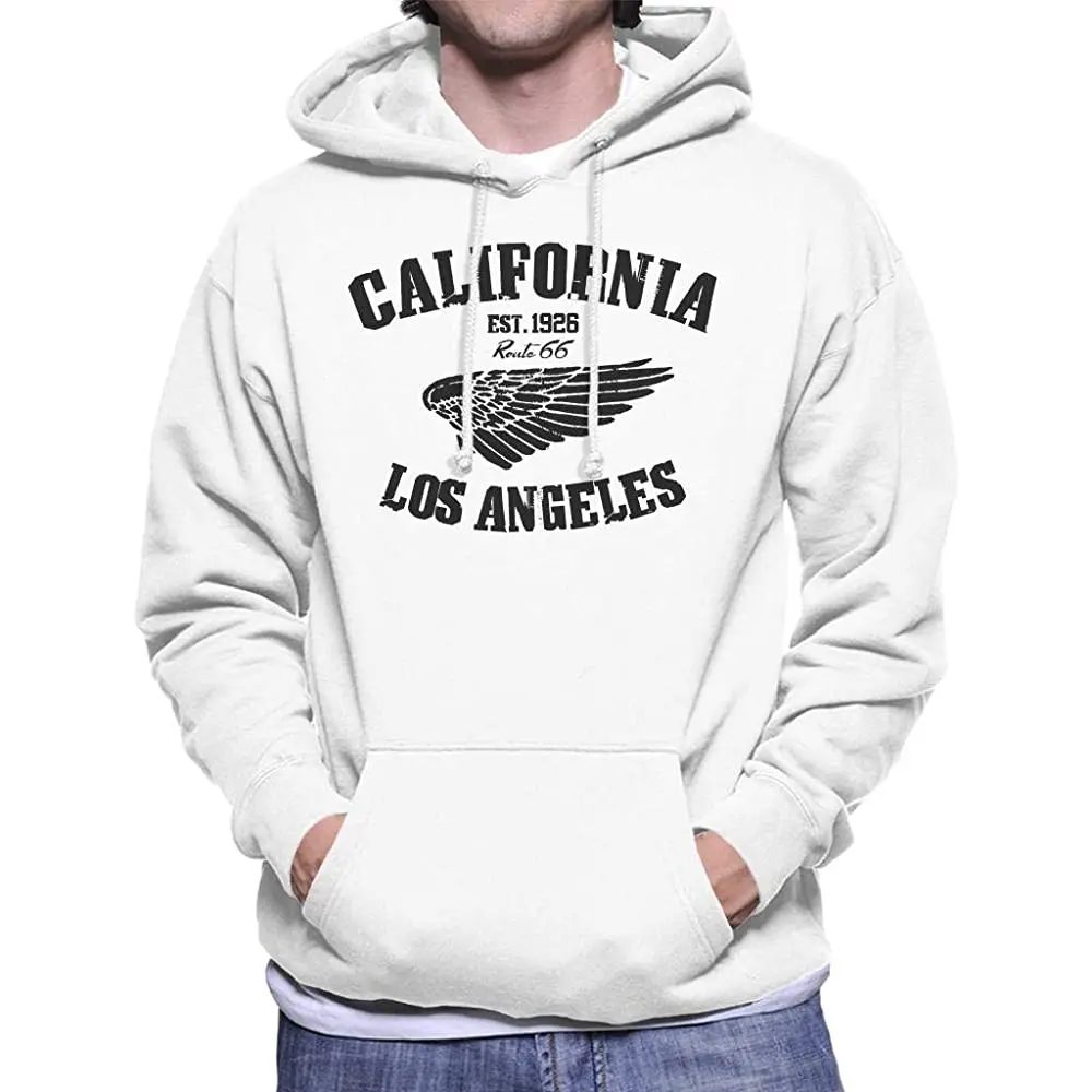 

Route 66 California Wing Men's Hooded Sweatshirt