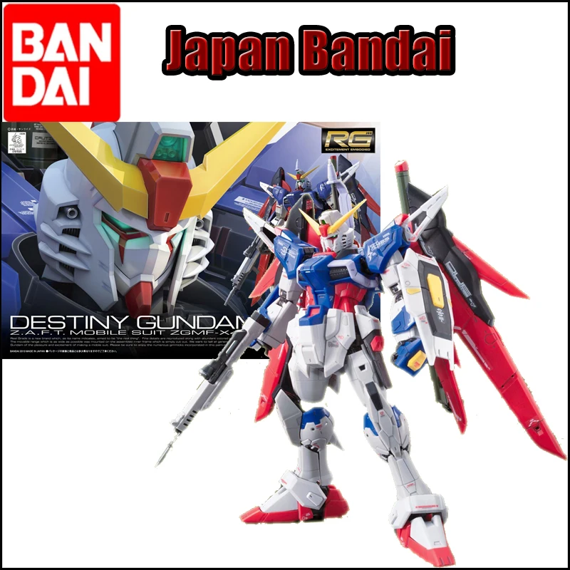 

DESTINY GUNDAM Destiny Gundam Mobile Suit SEED RG 11 1/144 Сборная модель Bandai модель фильма и ТВ японская анимация ПВХ игрушка