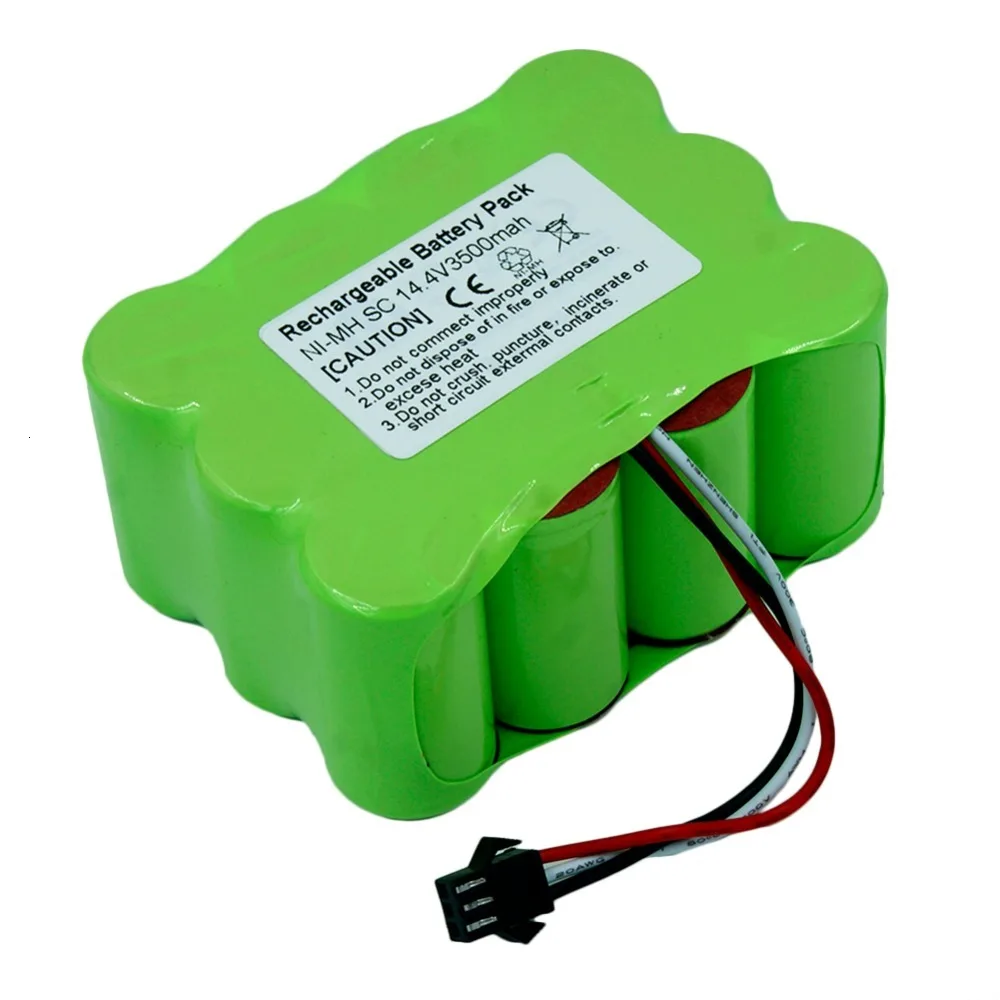 14,4 V 3500mAh Ni-MH аккумулятор для пылесоса KV8 Cleanna XR210 XR510 серии XR210A XR210B XR510A XR510B Zebot Z520, Fmart R770