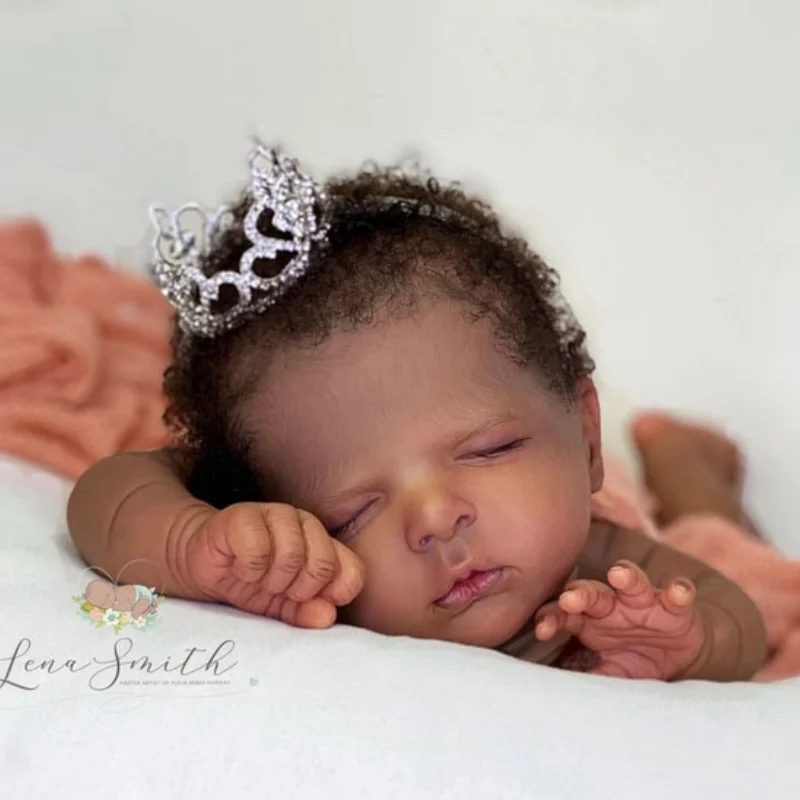 

New Reborn Luisa Doll Kit Blank Mold Popular Fresh Color Unpainted Unfinished Reborn Baby Doll Kit 20-21 inch