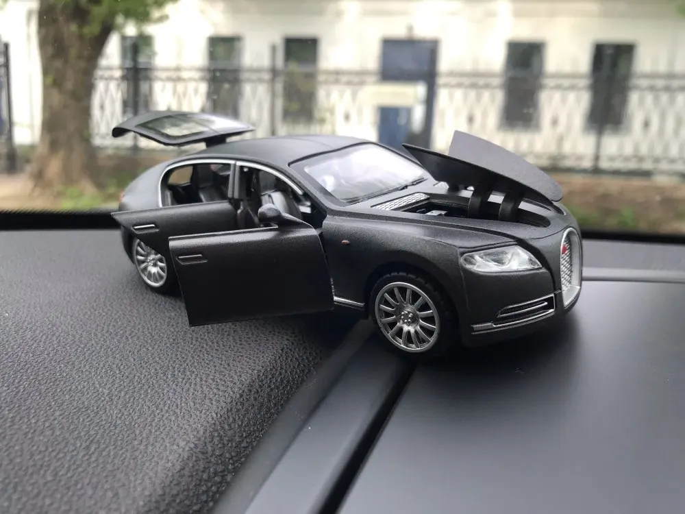 1/32 Bugatti Veyron 16C Galibier литая под давлением металлическая модель автомобилей электронные игрушки для автомобиля подарок на Хэллоуин