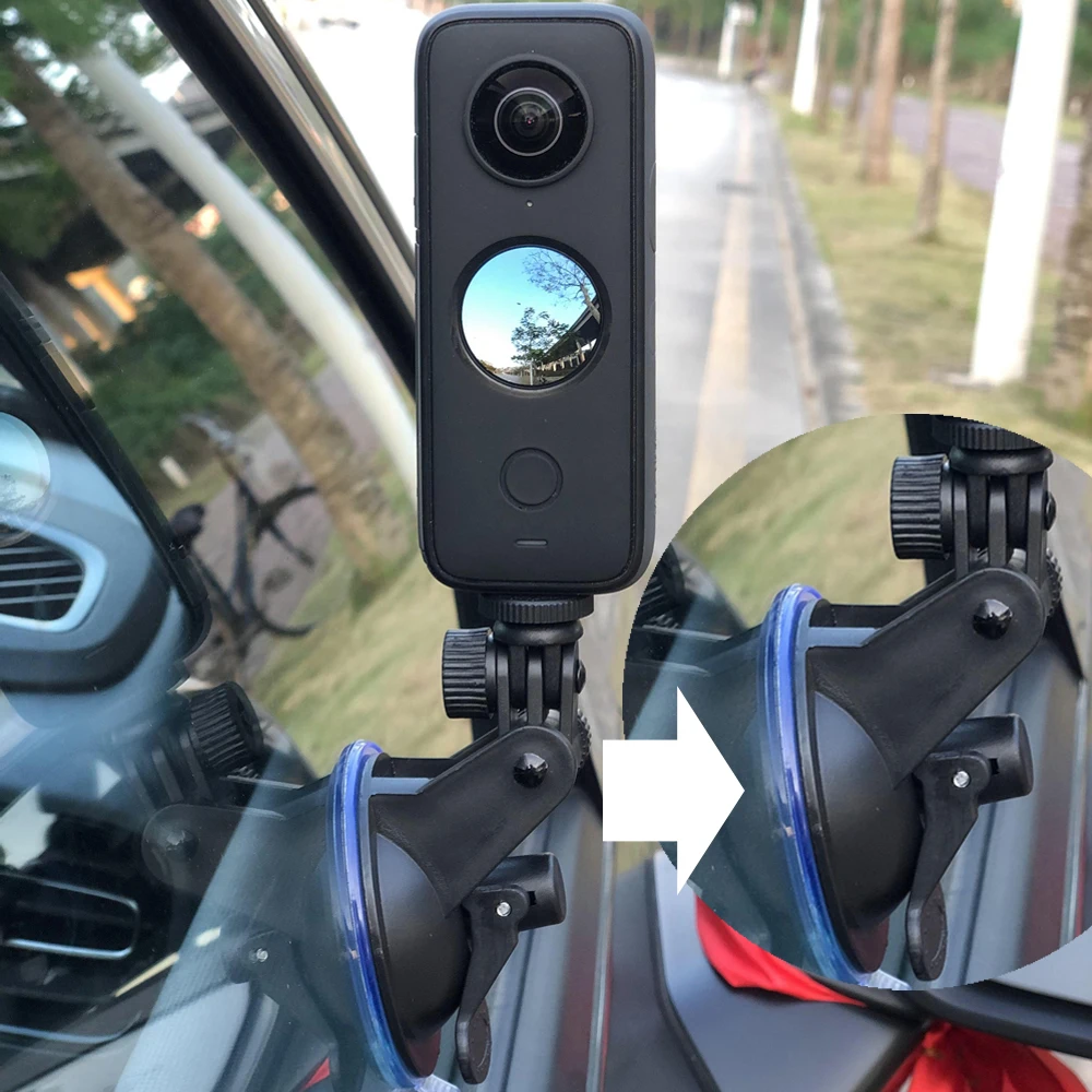 Держатель для штатива Insta360 one x2 на присоске многофункциональный вакуумный