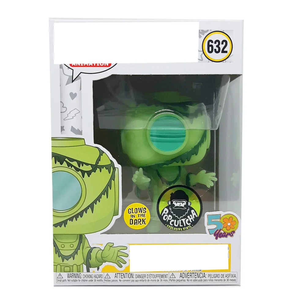 

1 Pop Scooby 632# Luminous Version Captain Cutler Garage Kit Doll Model Doll