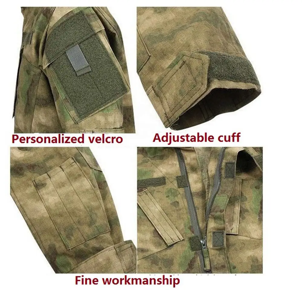 Мужская военная форма ACU армейский боевой костюм тактическая солдатская