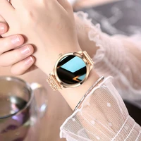 smart watch women lemfo lw07 diamond strap diy watch face full stainless steel smart watch for women ip68 waterproof watch women