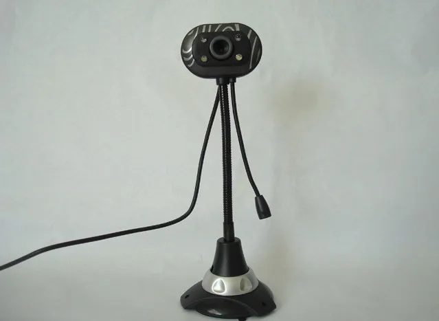 USB микрофон Angala Tian настольный HD веб камера встроенная Ночная светодиодная