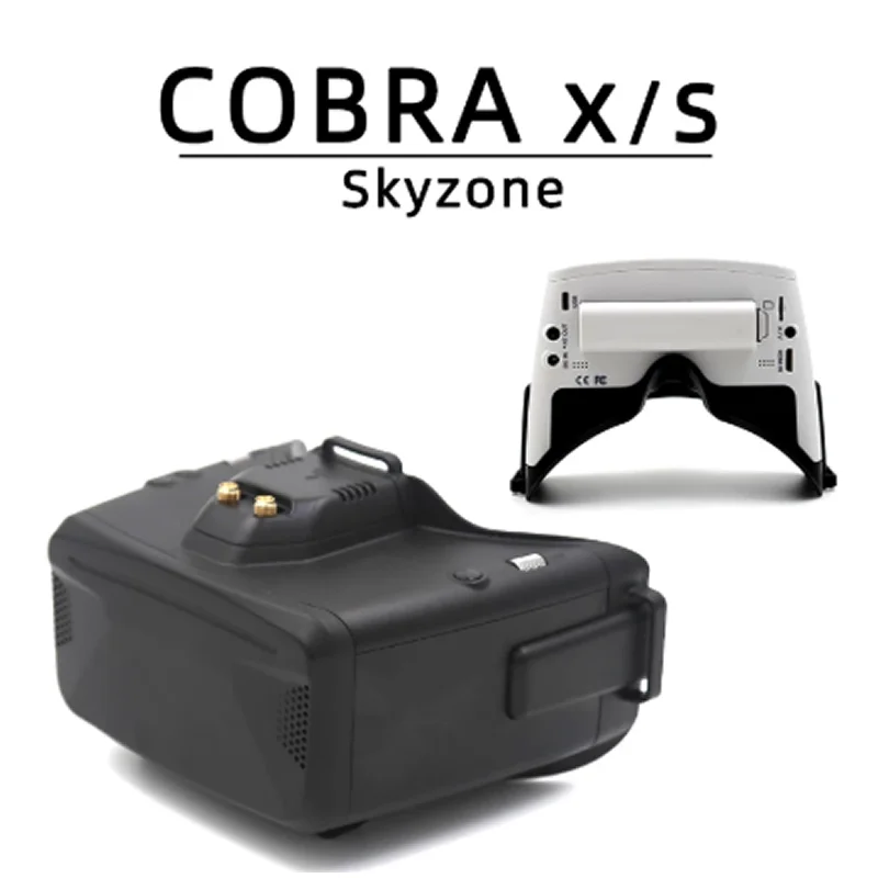 

Head Tracker DVR Skyzone Cobra S 800x480 4.3inch Cobra X 1280x720 4.1inch 5.8G 48CH RapidMix Receiver FPV Goggles For RC Drone