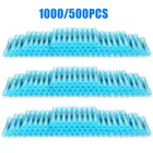 1000500 шт. синие Термоусадочные соединители изолированные водонепроницаемые обжимные клеммы герметичные стыковые соединители для электрических проводов 16-14 AWG