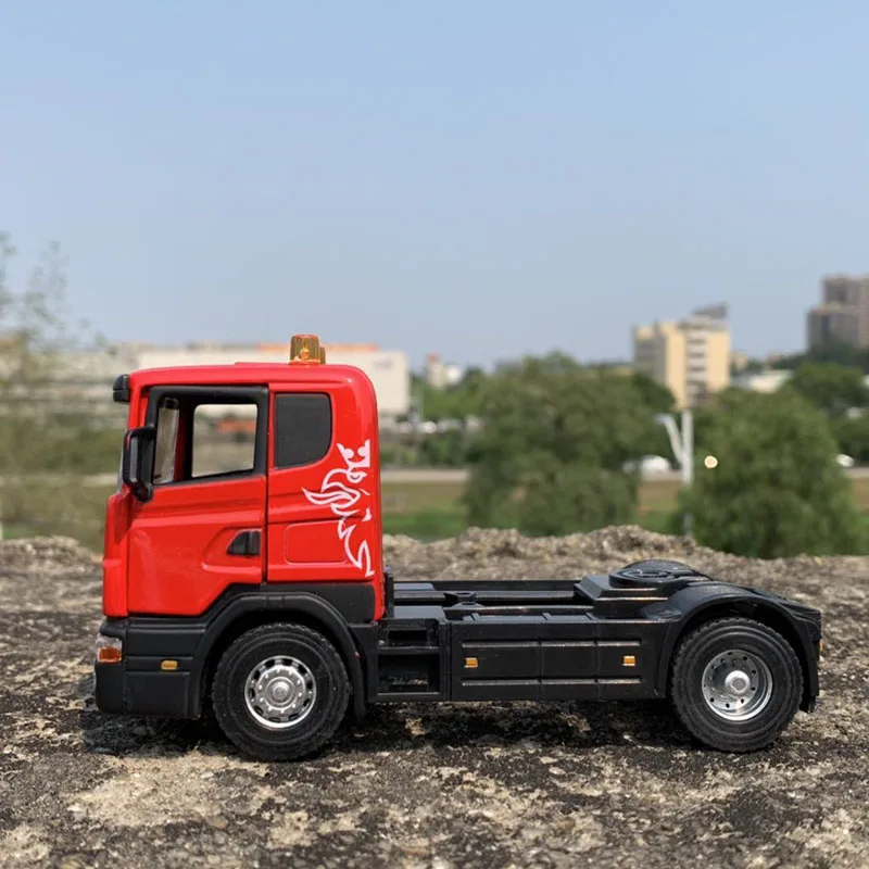 1/43 классический американский тракторный прицеп SCANIA грузовик контейнерные