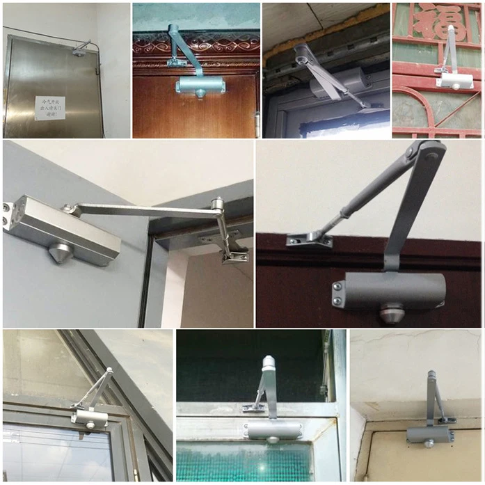 

Fire-Fighting Fire Door Sliding Rail Self-Closing Door Hydraulic Buffer 90 Degree Spring Door Closer Positioning/Non-Positioning
