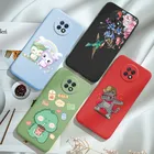 Чехол для Redmi Note 9 T, милый мультяшный мягкий чехол для телефона для Xiaomi Redmi Note 9 T, 9 T, Note9t, Note9 T, силиконовый матовый чехол карамельного цвета из ТПУ