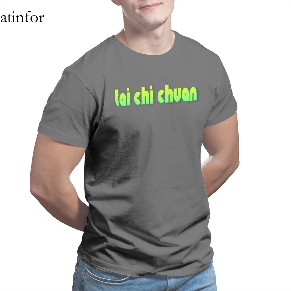 

Tai Chi Chuan great T-Shirt Essentials 100% Cotton Punk Kawaii Sleeve Streetwear Tees 17453